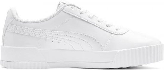 Puma Carina P wit lak sneakers dames (370912-02) | Bestel nu!