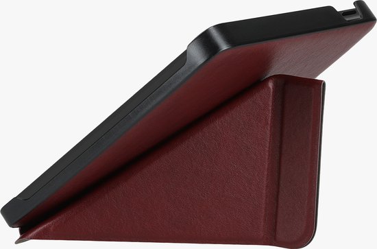 kwmobile e-reader hoesje geschikt voor Kobo Libra 2 hoes - Ereader flip case met standaard - E reader cover van kunstleer - In braam van kwmobile — afbeelding 3