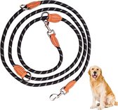 Lot De 4 Longes Pour Chien En Acier Résistant - Crochet Pivotant 360°, Anti-morsure, Pour Chats Et Chiens