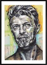 David Bowie 02 print 51x71 cm *ingelijst & gesigneerd