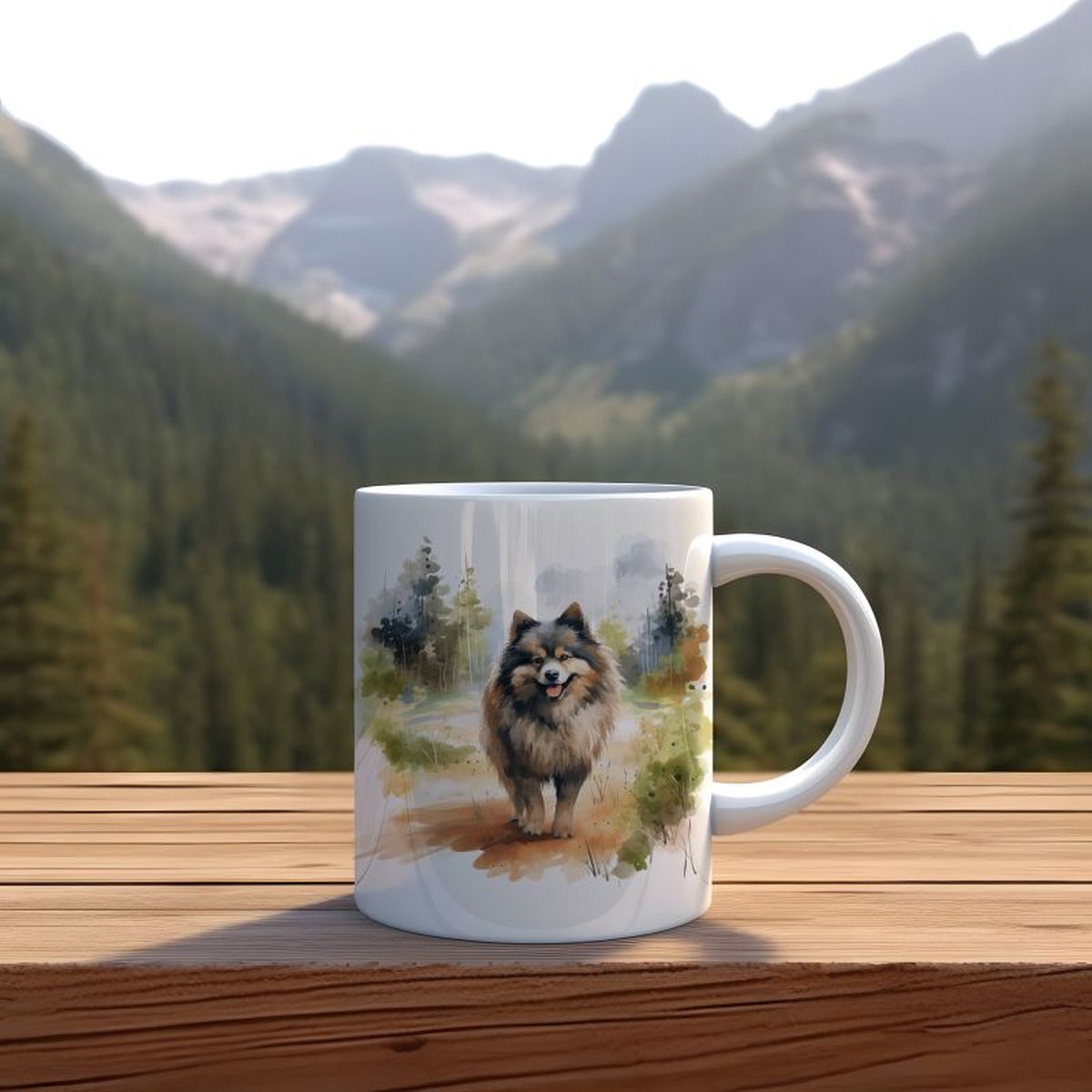 Mok Finse Lappenhond Beker cadeau voor haar of hem, kerst, verjaardag, honden liefhebber, zus, broer, vriendin, vriend, collega, moeder, vader, hond