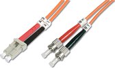 Digitus DK-2531-01 Câble fibre optique 1 m OM2 LC ST Orange