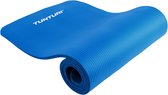 Tunturi NBR Yogamat Anti Slip - Fitness mat Extra dik & zacht - Sportmat - 180x60x1.5cm - Incl Trainingsapp - Blauw
