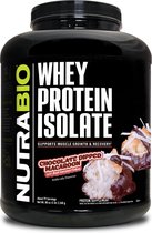 Nutrabio Whey Protein Isolate - Eiwit Poeder - 2300 gram Chocolate Peanut Butter Bliss