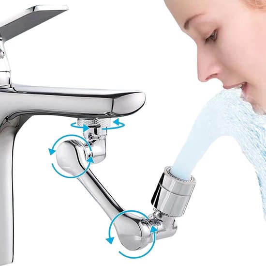 Rotating Multifunctional Extension Tap, 1080° Rotating Tap, Tap