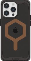 UAG - Plyo Mag iPhone 15 Pro Hoesje - zwart/brons