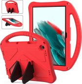 Samsung Galaxy Tab A9 Plus - Hoesje Kinder Hoes Kids Case Shock Proof (11 inch) - rood - Tab A9+