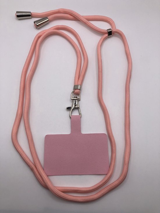 Reownest 1 x universele telefoonketting, mobiele telefoonkoord met 1 patch, anti-verlies draad, natuursteenhanger, compatibel met smartphones voor vrouwen en meisjes