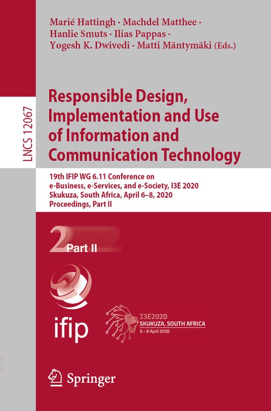 Responsible Design Implementation and Use of Information and ... - cover