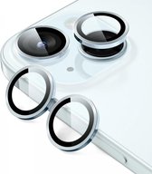 ESR Camera Lens Protector Geschikt voor Apple iPhone 15 / 15 Plus | Glas | Case Friendly | met Applicator | Blauw
