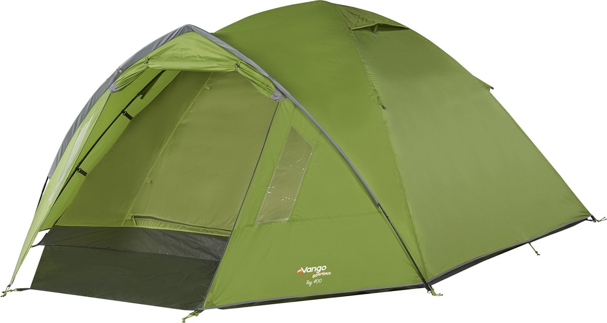 Vango TAY 400 (TREETOPS) - Trekking Koepel Tent 4-persoons - groen