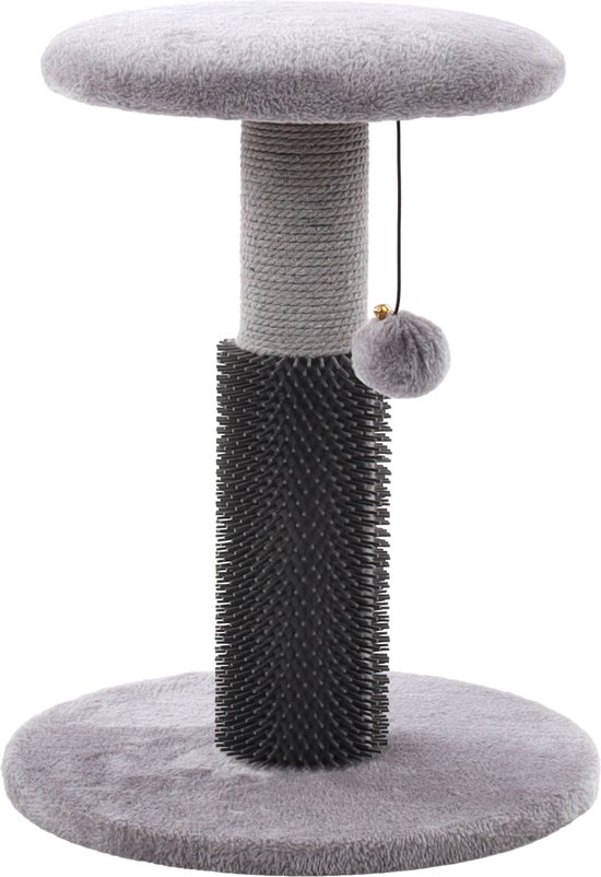 KRABPAAL BEA GRIJS 32x32x40,5CM