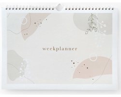 Maan Amsterdam Weekplanner inclusief stickervel - To do planner - Werkplanner - Ongedateerd - A4 - Eclipse