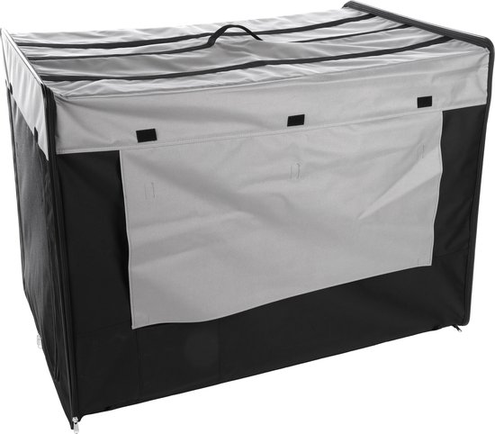 Nobby Transportkooi opvouwbaar zwart L x B x H: 78 x 55 x 62 cm