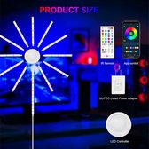Smart LED Strip Verlichting - Creëer een Magische Sfeer met LED Vuurwerk Lamp - Bediening via Afstandsbediening en App - Oneindige Kleurvariaties en Functies voor Elke Gelegenheid
