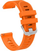Bracelet en Siliconen - adapté pour Huawei Watch GT 2 42 mm / GT 3 42 mm / GT 3 Active 42 mm / GT 3 Pro 43 mm / GT 3 Elegant - orange