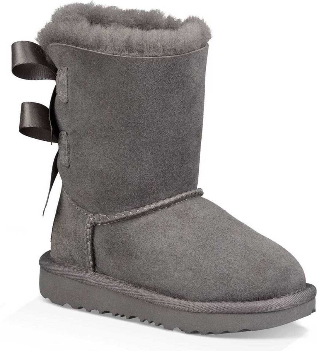 Ugg Kids Bailey Bow Ii Laarzen Voor Peuters Grijs EU 22 Jongens,Meisjes