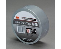 3M 1900 - Duct tape - 50 mm x 50 m - Zilver
