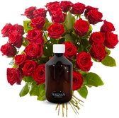 50ml Rozen - Geurolie - Etherische Olie - Aroma Diffuser - Voor Geurverspreider - Vulling Geurmachines - Aroma - Luchtverfrisser - Cadeau voor man en vrouw