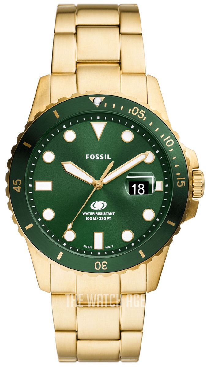 Fossil FS6030 Mannen Horloge 42 mm - Goudkleurig