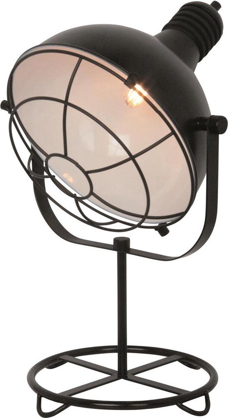 Freelight Vicenza Tafellamp - Ø25cm - E27 - Zwart