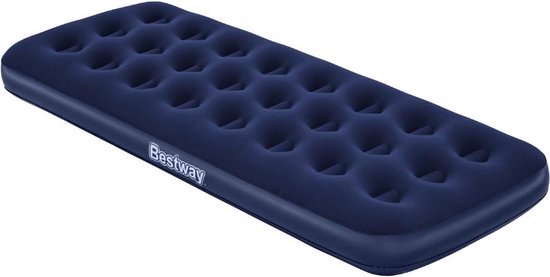 Bestway luchtbed - 1-Persoons - 76x185x22 cm (BxLxH) - Blauw