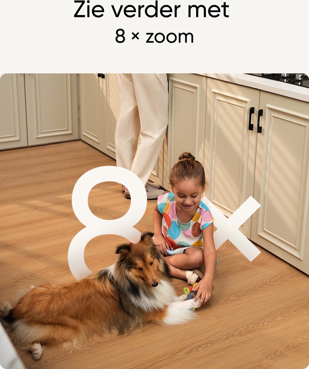 Afbeelding 3 van eufy Security Indoor Cam S350 + SAMSUNG MicroSDXC 128GB PRO - Bundel