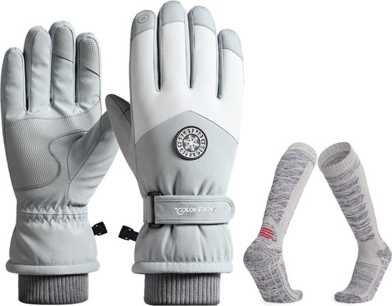 Origem Thermische handschoenen voor dames en heren, Thinsulate 3M winterhandschoenen, waterdicht, antislip, touchscreen, voering voor hardlopen, paardrijden, wandelen, rijden in de open lucht Origem Thermische handschoenen voor dames en heren, Thinsulate 3M winterhandschoenen, waterdicht, antislip, touchscreen, voering voor hardlopen, paardrijden, wandelen, rijden in de open lucht