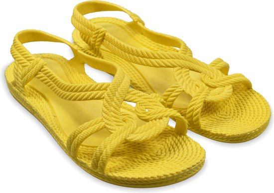 Brasileras Slippers dames Kinderen Slip- Geel- 35