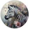 Zebra - Bloemen