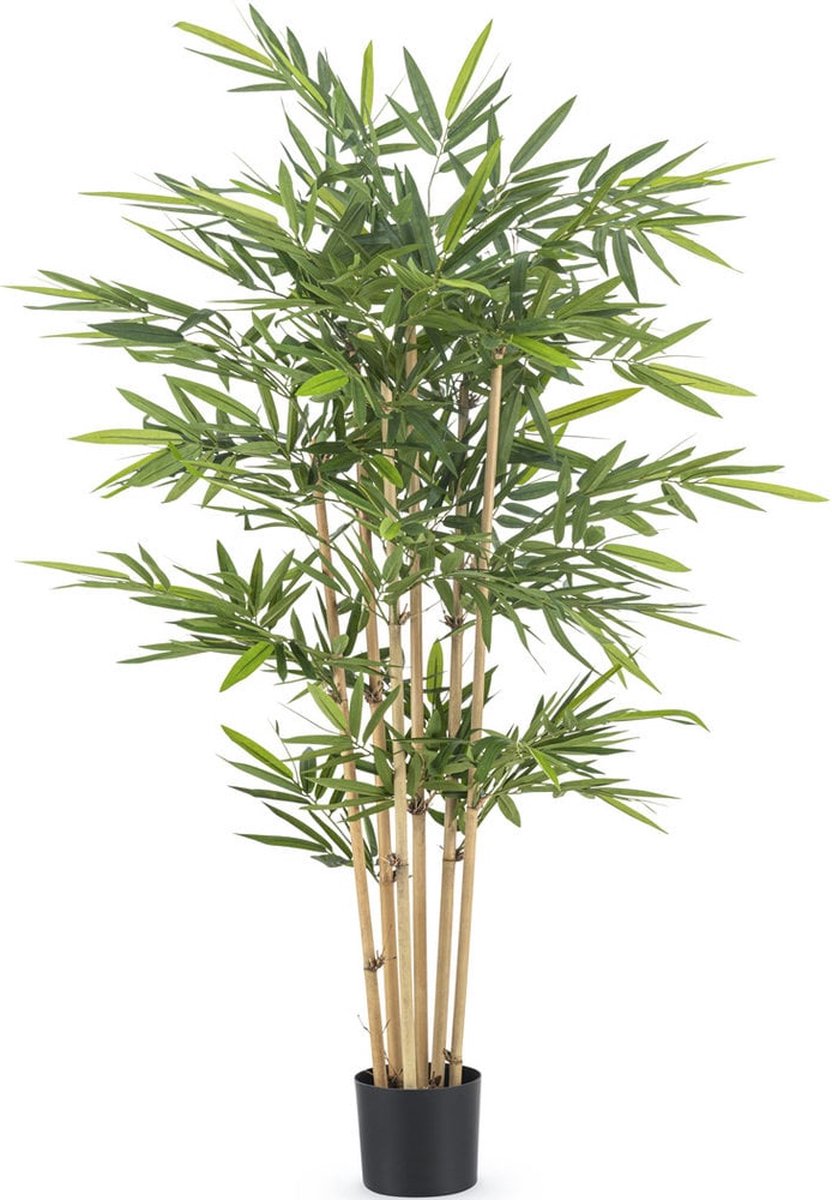 Greenmoods Bamboe Kunstplant Bamboe 150 cm