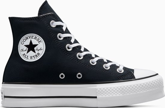 Converse Chuck Taylor All Star Lift Hi Hoge sneakers - Dames - Zwart