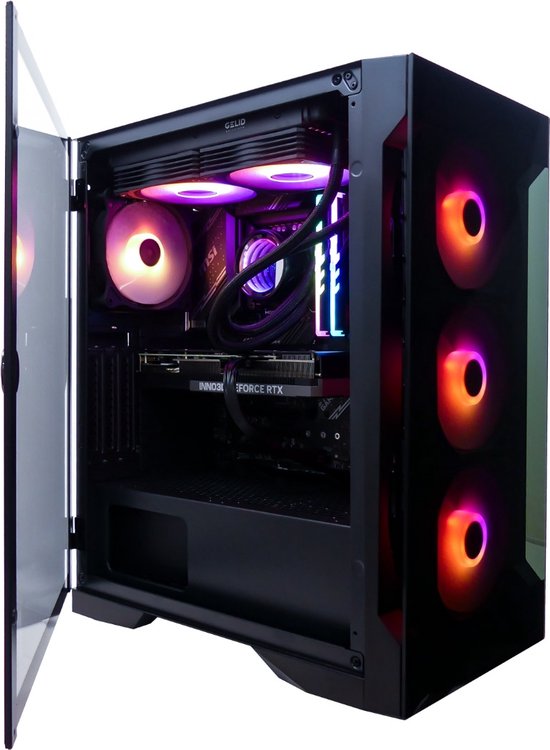 DaVinci Computers - i7 13700K Game PC - GeForce RTX 4070 | Intel 13th Gen 16-Core@3,4-5,4GHz - 2TB NVMe SSD - 32GB DDR5 RGB RAM (5600mhz) - MSI Gaming Plus - WIFI 6E|Bluetooth 5.3 - Win11 PRO