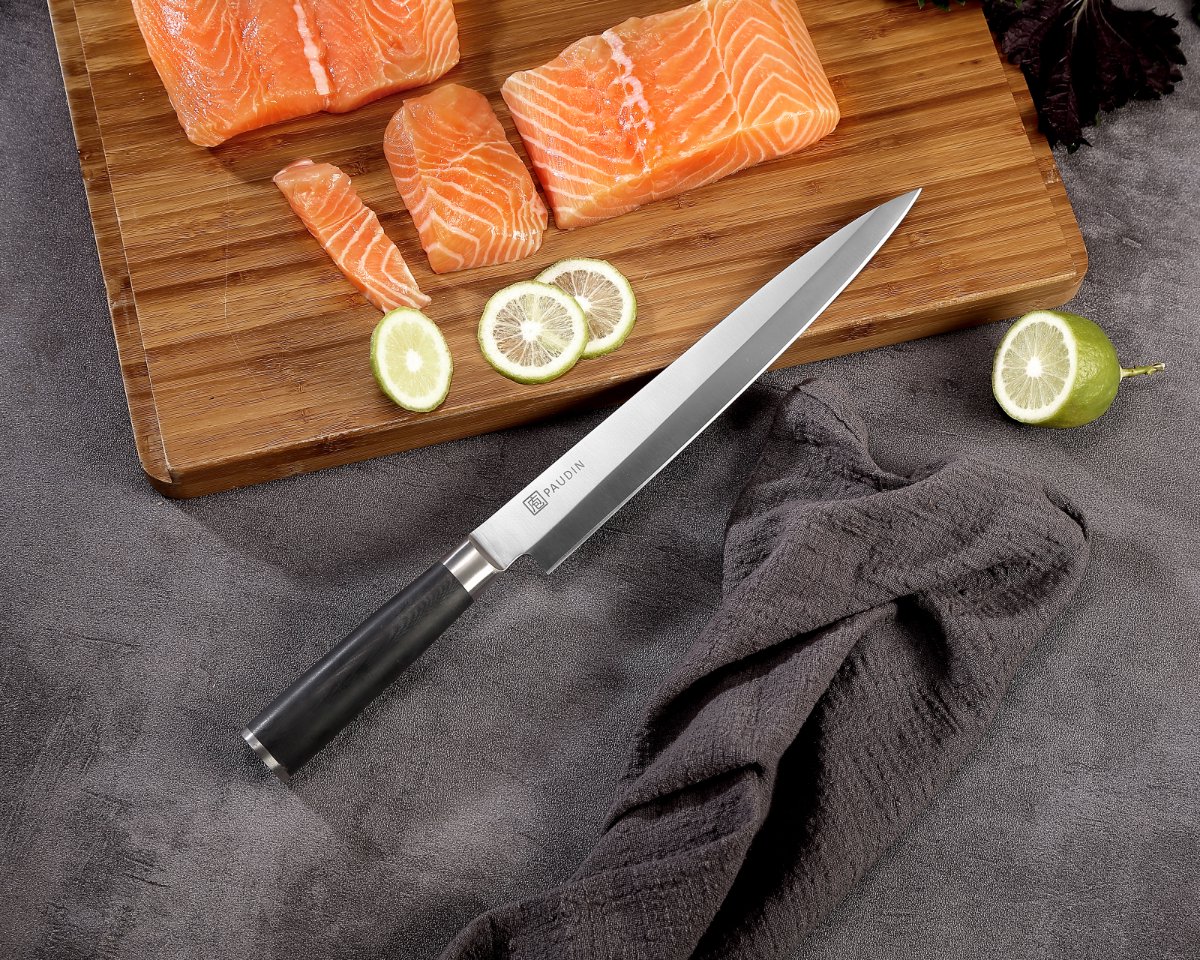 Couteau Japonais Sashimi Couteau Sushi Saumon Tranche Couteau Chef Couteau  Cuisinier Couteau Cuisine Couteau Poisson Couteau