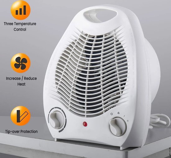 Radiateurs électriques Espace Air Réchauffeur Ventilateur Ventilateur  Radiateur Chauffage Pour La Maison Hiver