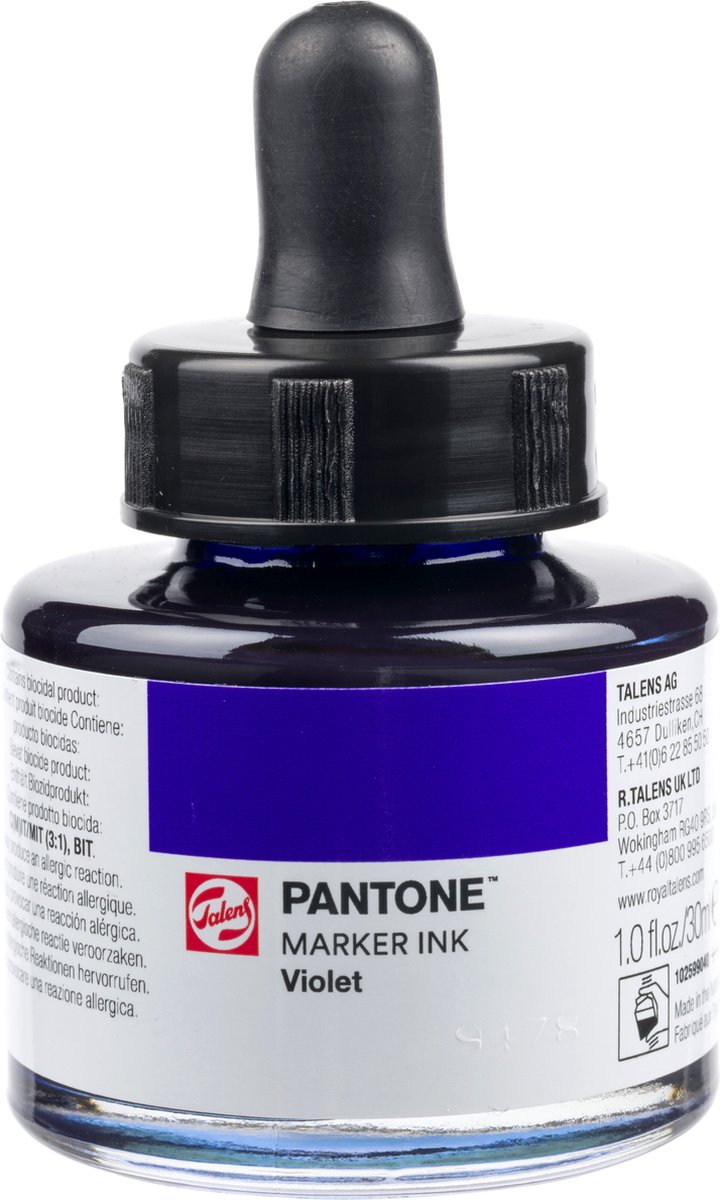 Talens | Pantone marker inkt 30 ml Violet