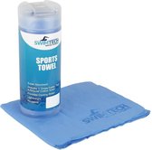 Swimtech Handdoek Sports 43 X 32 Cm Microfiber Blauw