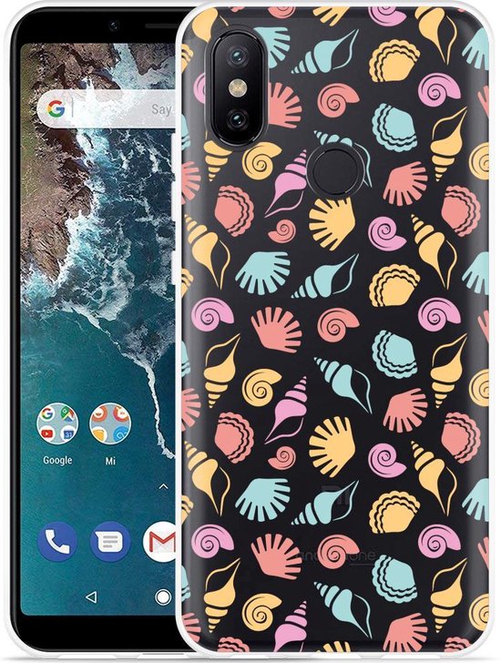 Mooie jurk Hopelijk Weggegooid Xiaomi Mi A2 Hoesje Schelpen | bol.com