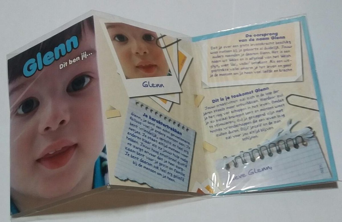 naam wenskaart - Glenn