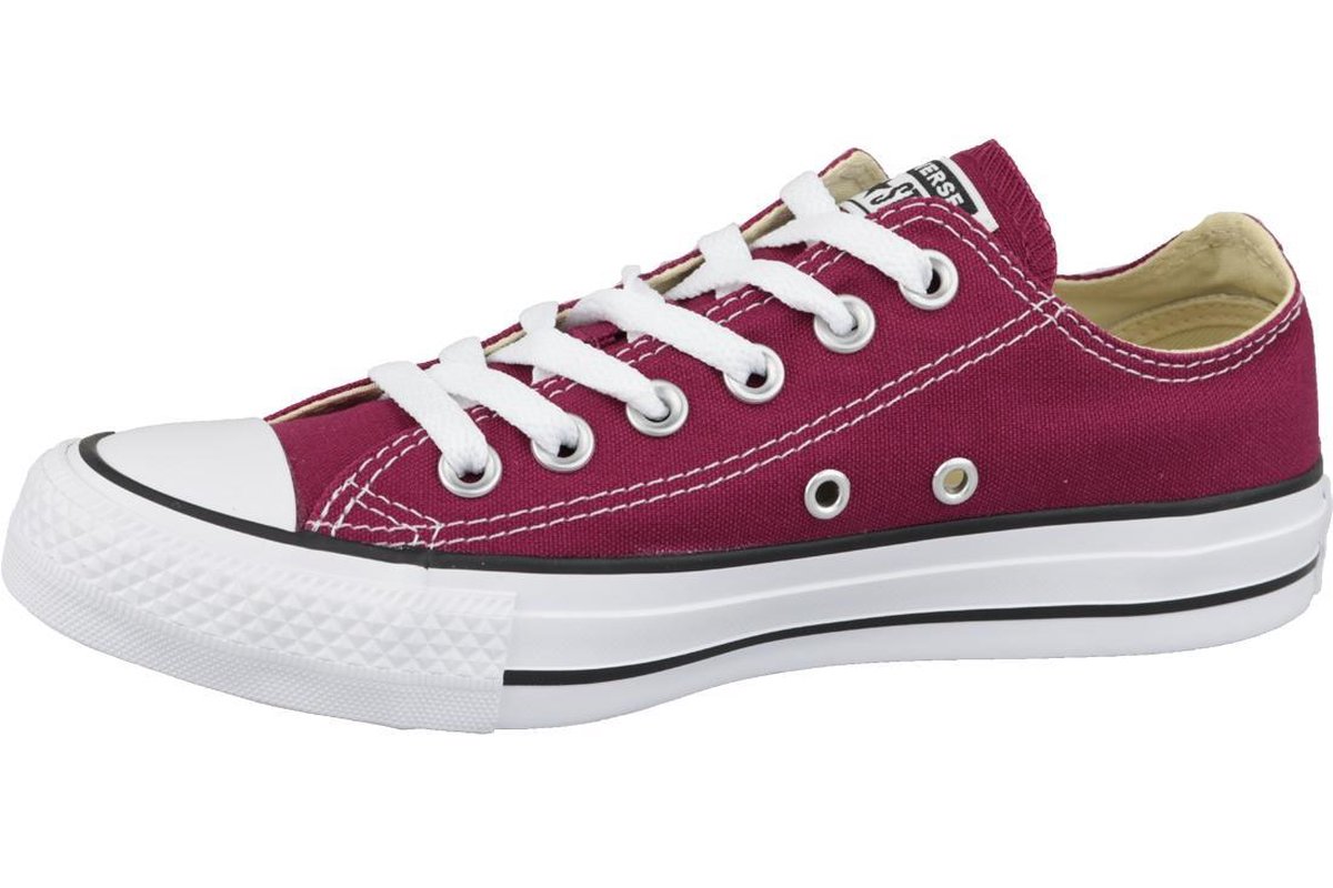 Converse All Star OX - Sneakers - Unisex - Maat 35 - Bordeaux Rood | bol.com