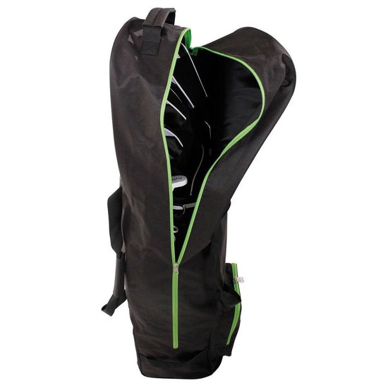 Masters golftas flight coverall met wielen - zwart - golf reistas. van Merkloos — afbeelding 2