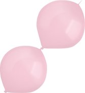 Amscan Slingerballonnen Parel 30 Cm Latex Roségoud 50 Stuks