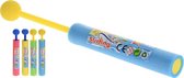 Voordeelset speelgoed waterpistool van foam met bolletje 21 cm - 4x stuks - Foam waterspuiters