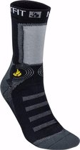 Chaussettes Powerslide Skate Myfit Cotton Noir / gris Taille 35/38