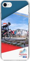 Alpe d'HuZes - Design Backcover iPhone SE (2020) / 8 / 7 - De berg wacht
