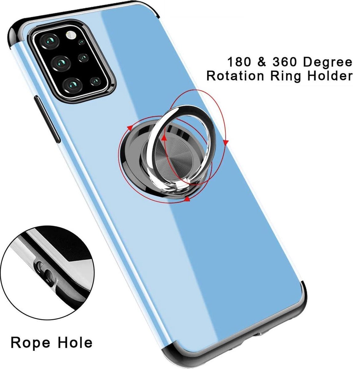Ring telefoon - Cover Samsung Galaxy S20 Plus hoesje bol.com