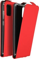 Accezz Flipcase Samsung Galaxy A71 hoesje - Rood