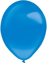 Amscan Ballonen 13 Cm Latex Kristalhelder Blauw 100 Stuks