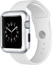 Apple Watch 40MM / 38MM Hoesje Metaal Frame met Magneetsluiting Zilver