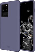 HappyCase Samsung Galaxy S20 Ultra Hoesje Siliconen Back Cover Grijs